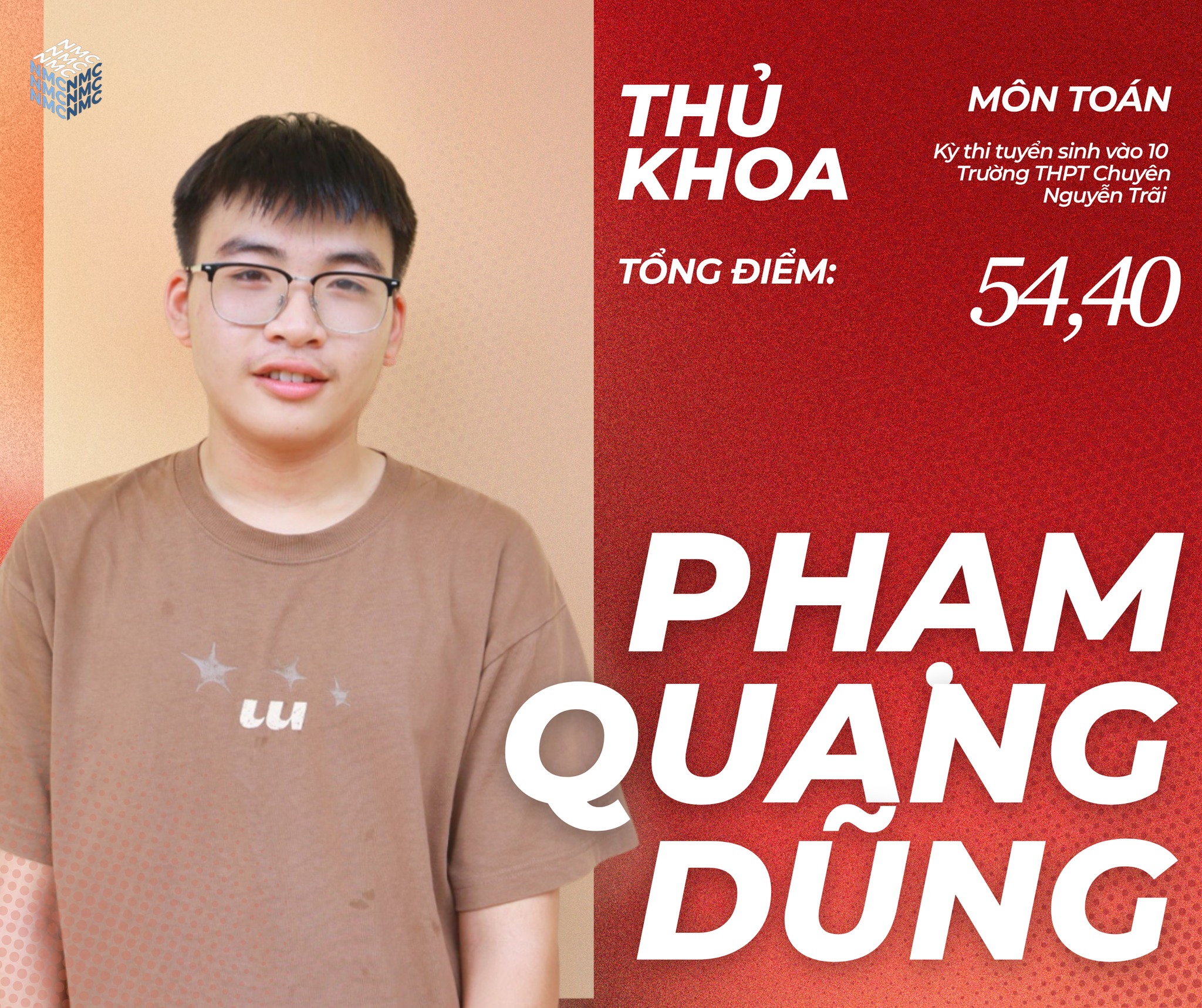 Chân dung 11 thủ khoa các khối chuyên trong kỳ thi tuyển sinh vào 10 năm học 2025-2026